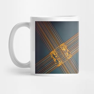 Computer RAM module, light micrograph (C026/4155) Mug